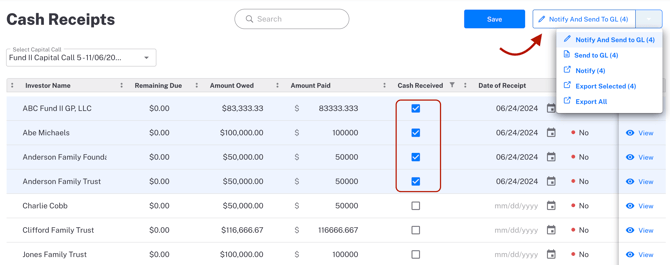 Cash Receipts 2