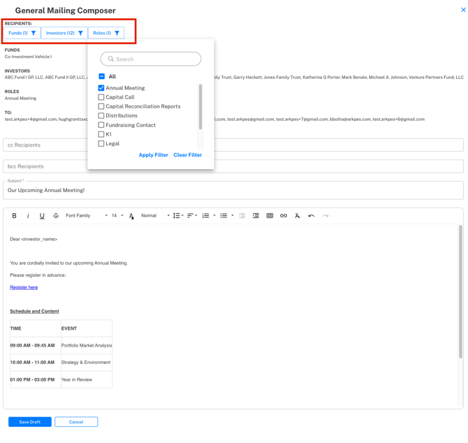 general mailing composer2