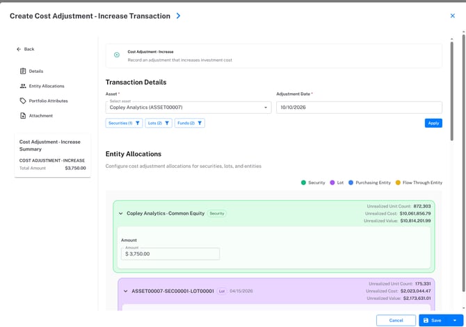 cost-adjustment-increase-form